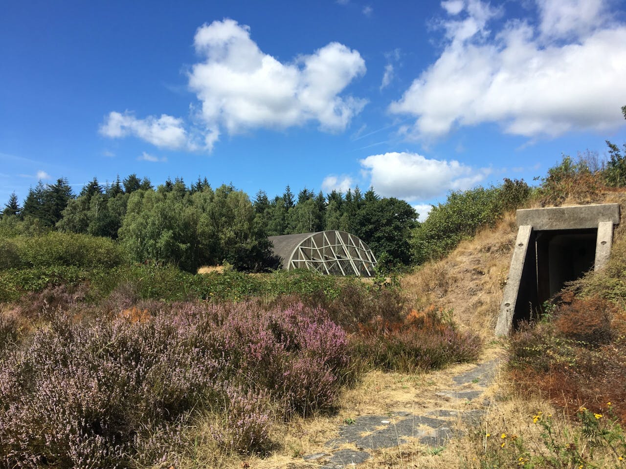 Park Vliegbasis Soesterberg shelter en bunker
