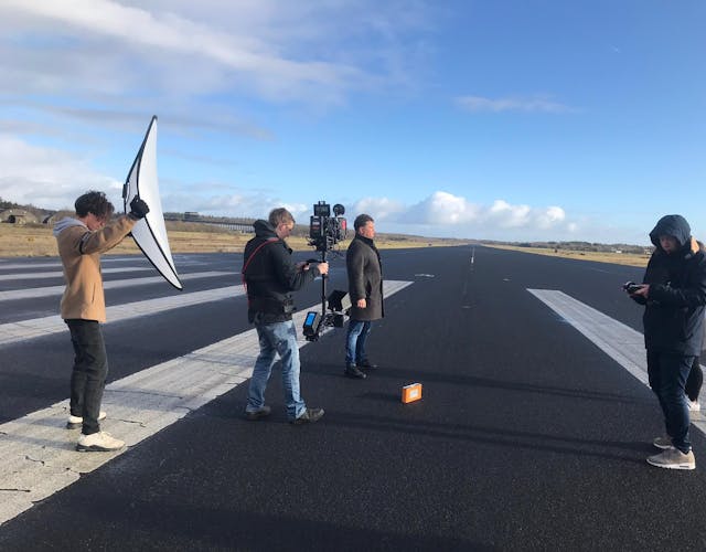 Opnames TV show Park Vliegbasis Soesterberg