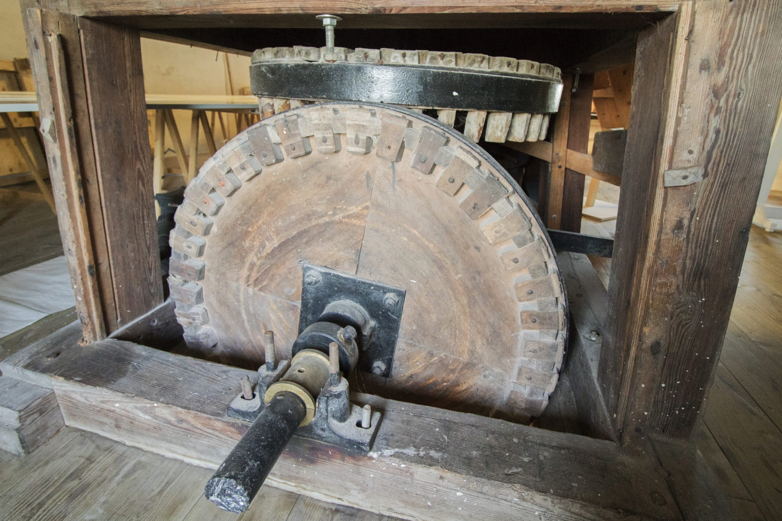 binnenwerk Molen De Hoop
