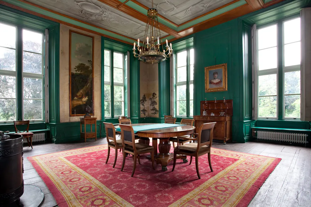 Kasteel Loenersloot eetkamer