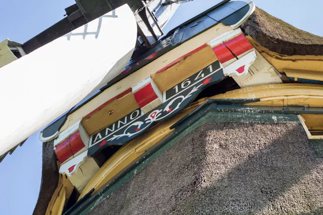 datering op kap Broekzijdse Molen