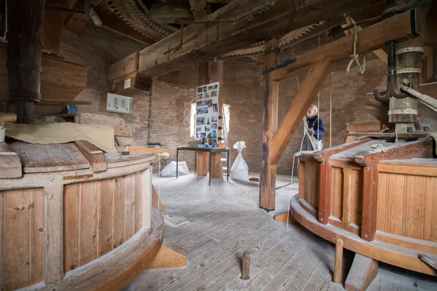binnenwerk De Nieuwe Molen