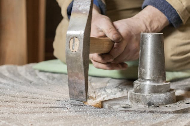 pellen van molenstenen Molen De Valk