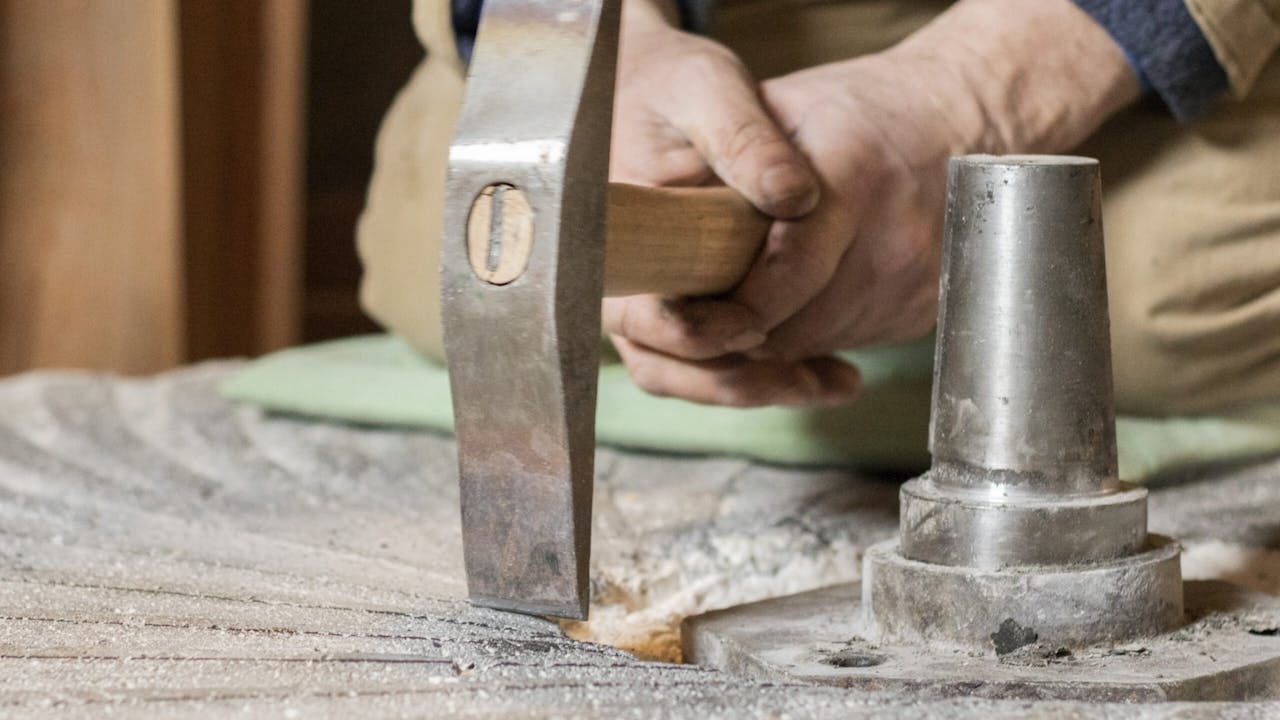 pellen van molenstenen Molen De Valk