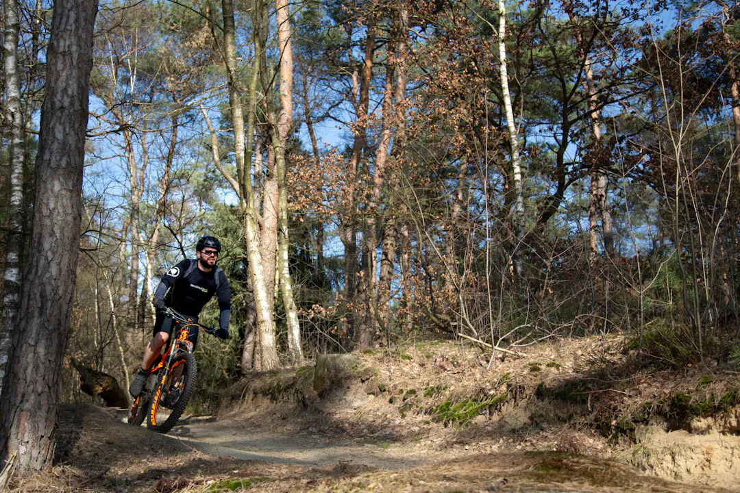 mountainbiker mtb Bornia