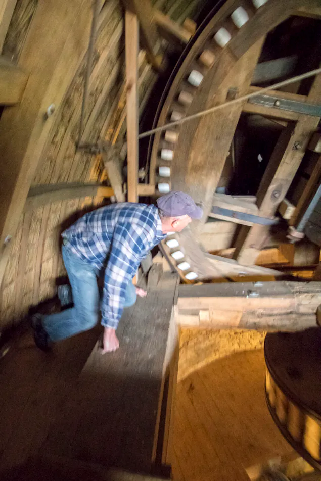 molenaar in Molen Geesina