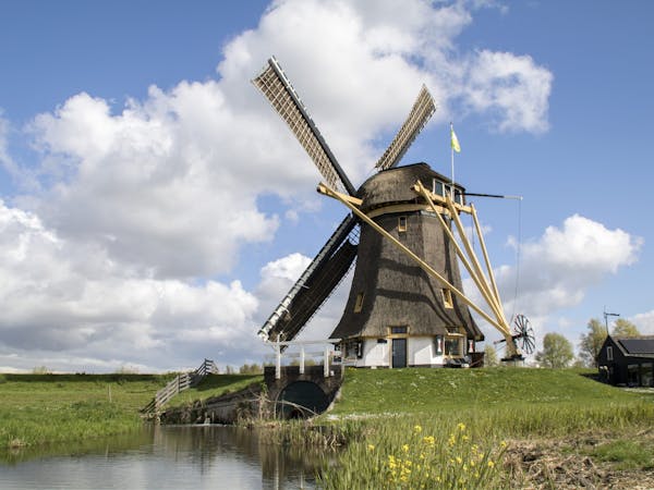 Molen t Hoog en Groenland buiten