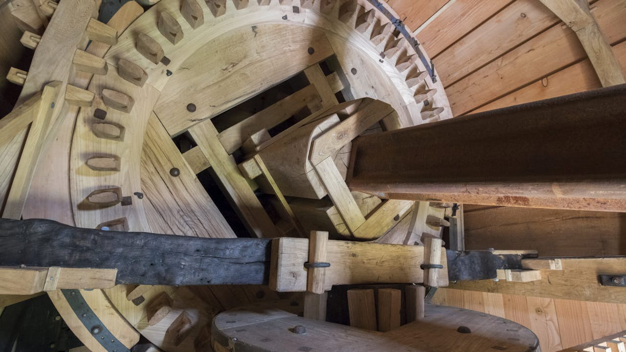 Binnenwerk Molen Buitenweg