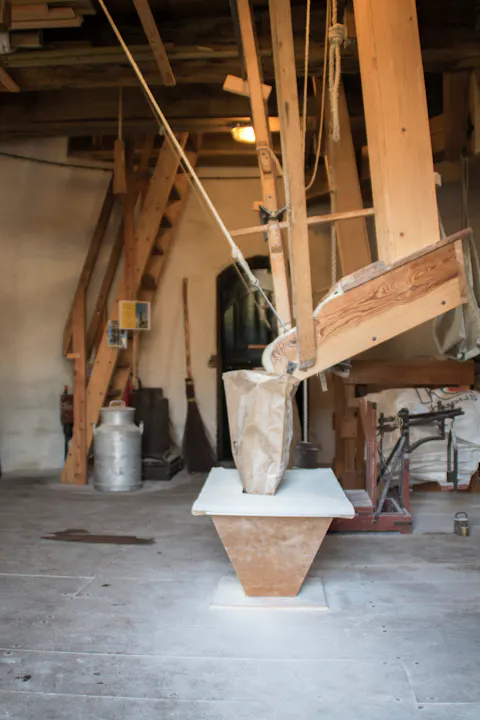 Binnenwerk Molen Maallust