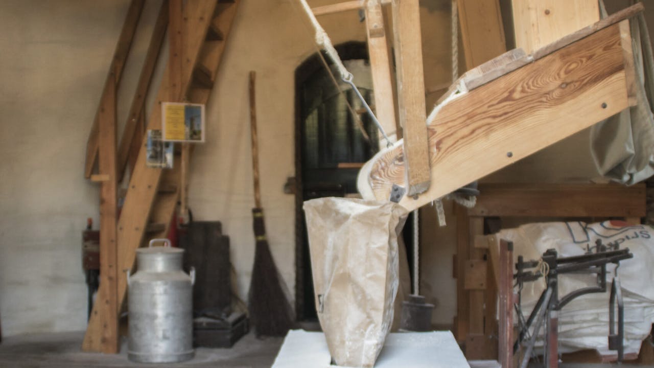 Binnenwerk Molen Maallust