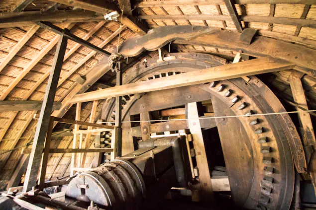 binnenwerk Oostzijdse Molen