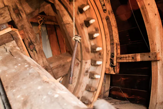 Binnenwerk Oudkoper Molen