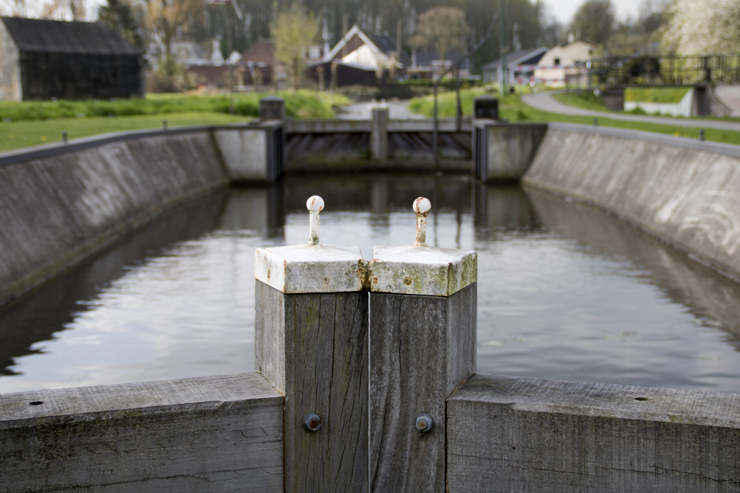 sluis tussen Molen Westbroek en Buitenweg