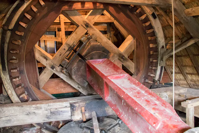 Binnenwerk Molen t Wissel