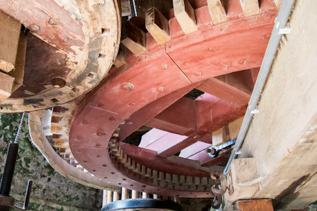 Binnenwerk Molen t Wissel