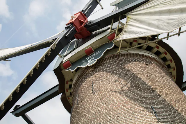 datering op kap Molen t Wissel