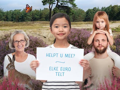 Campagnebeeld 'Help mee natuur rond Driebergen en Maarn te behouden'
