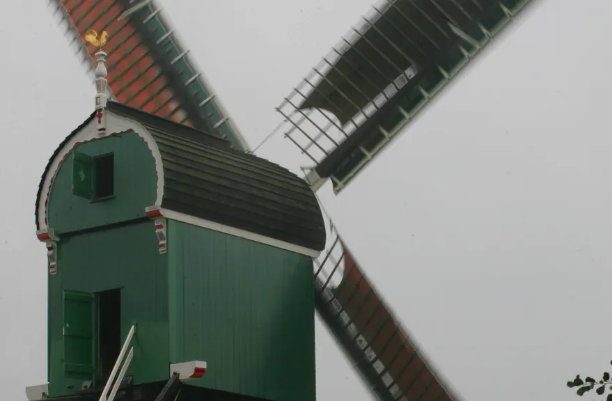 draaiende wieken Kortrijkse Molen