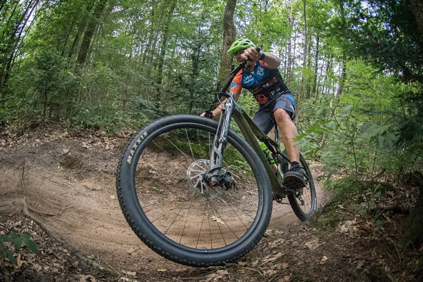 Mountainbiker Utrechtse Heuvelrug