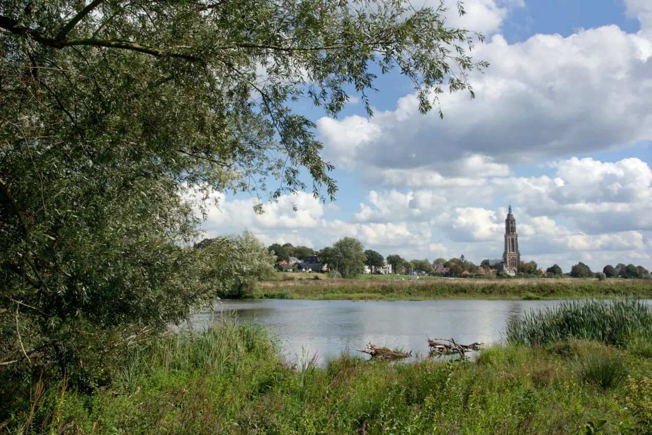 Palmerswaard met zicht op Rhenen