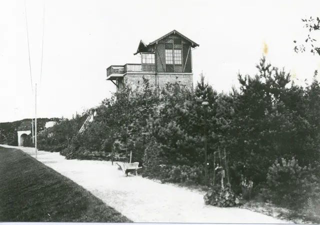 Theehuis Heidestein, historisch beeld