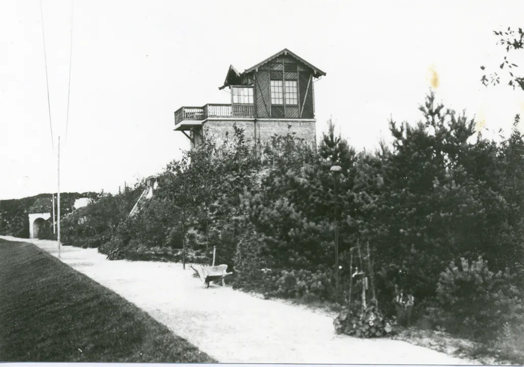 Theehuis Heidestein, historisch beeld