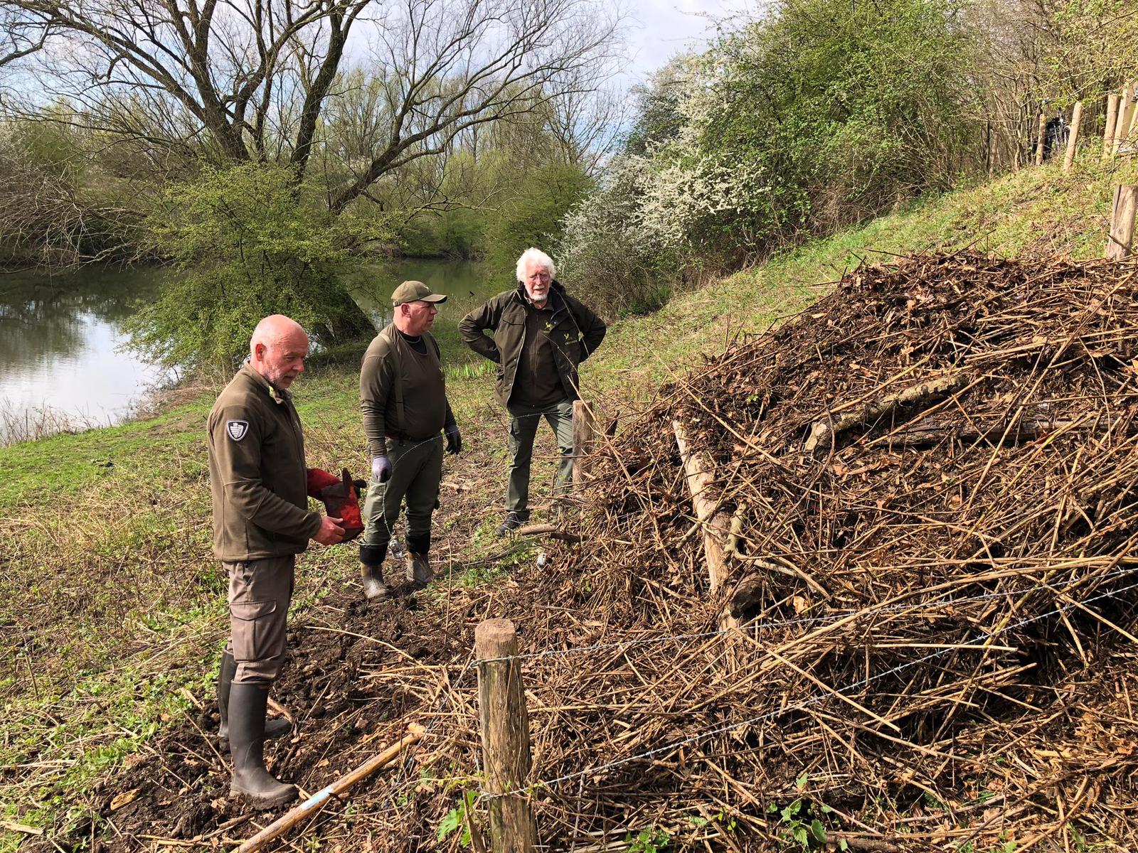 Vrijwilligers maken broeihoop Blauwe Kamer
