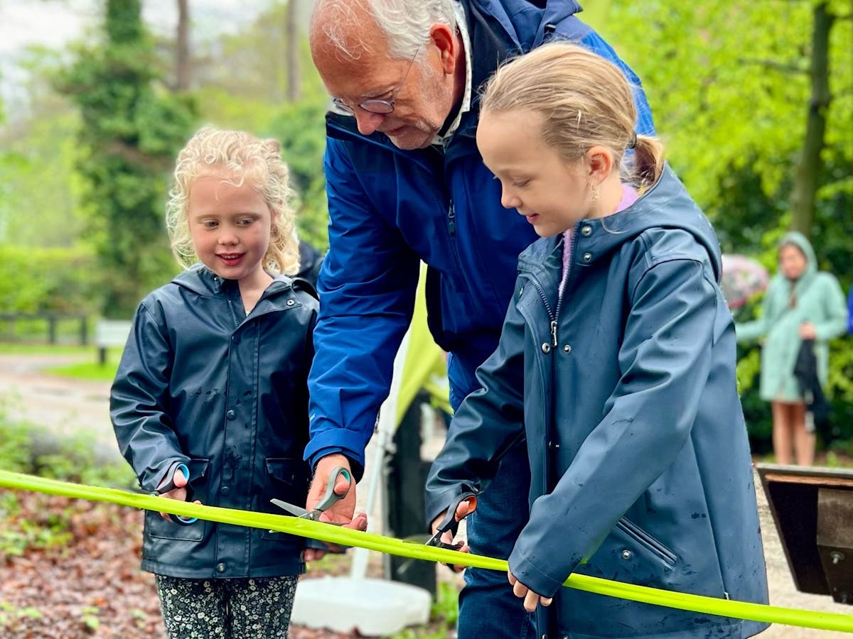 Vernieuwde speelroute geopend op Heerlijkheid Stoutenburg