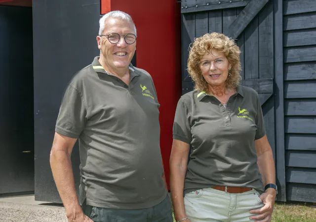 Vrijwilligers -Jon en Carla Bezoekerscentrum