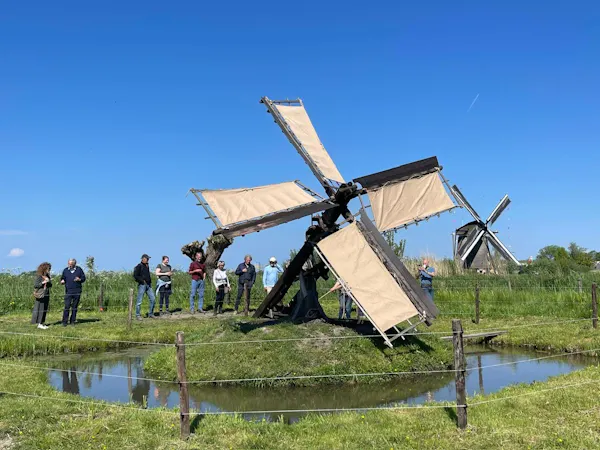 Geintjasker tijdens Nationale Molendag